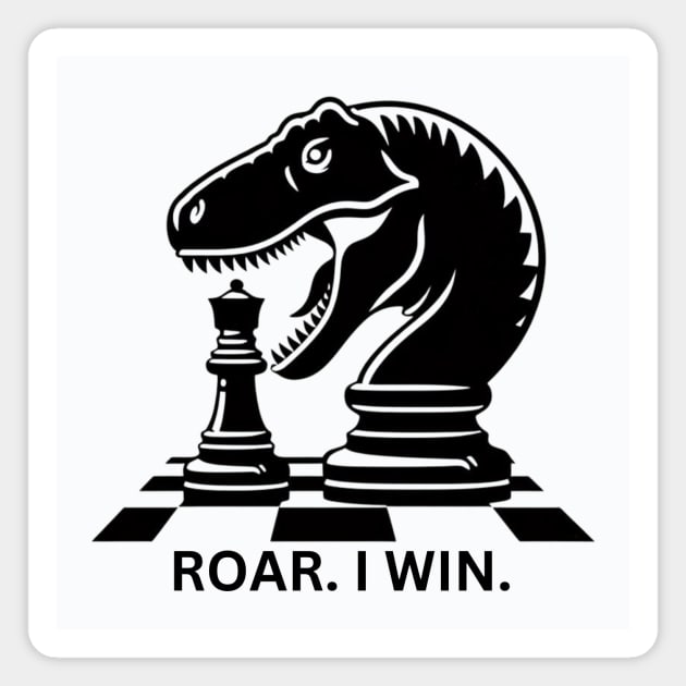 Roar. I win! Magnet by Shawn's Domain